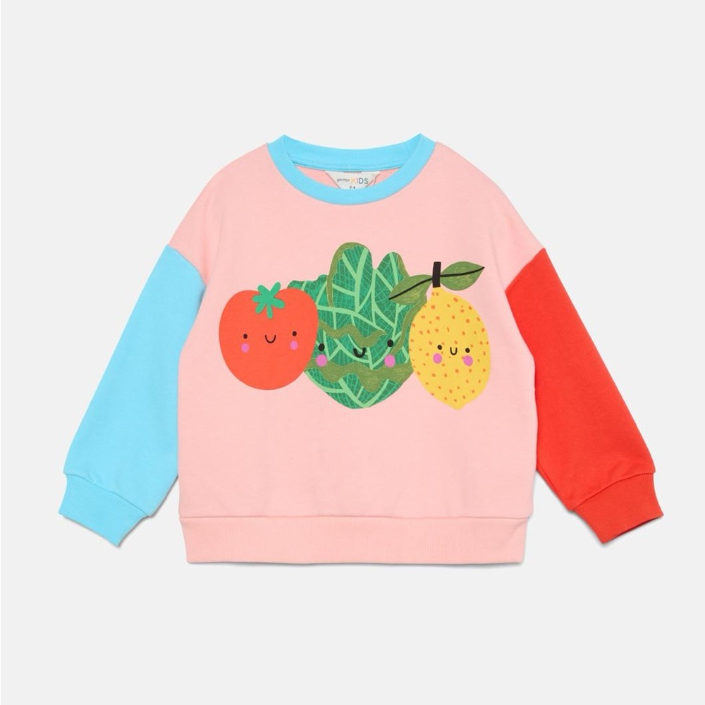 Gorman Veggies Splice Kids Sweater